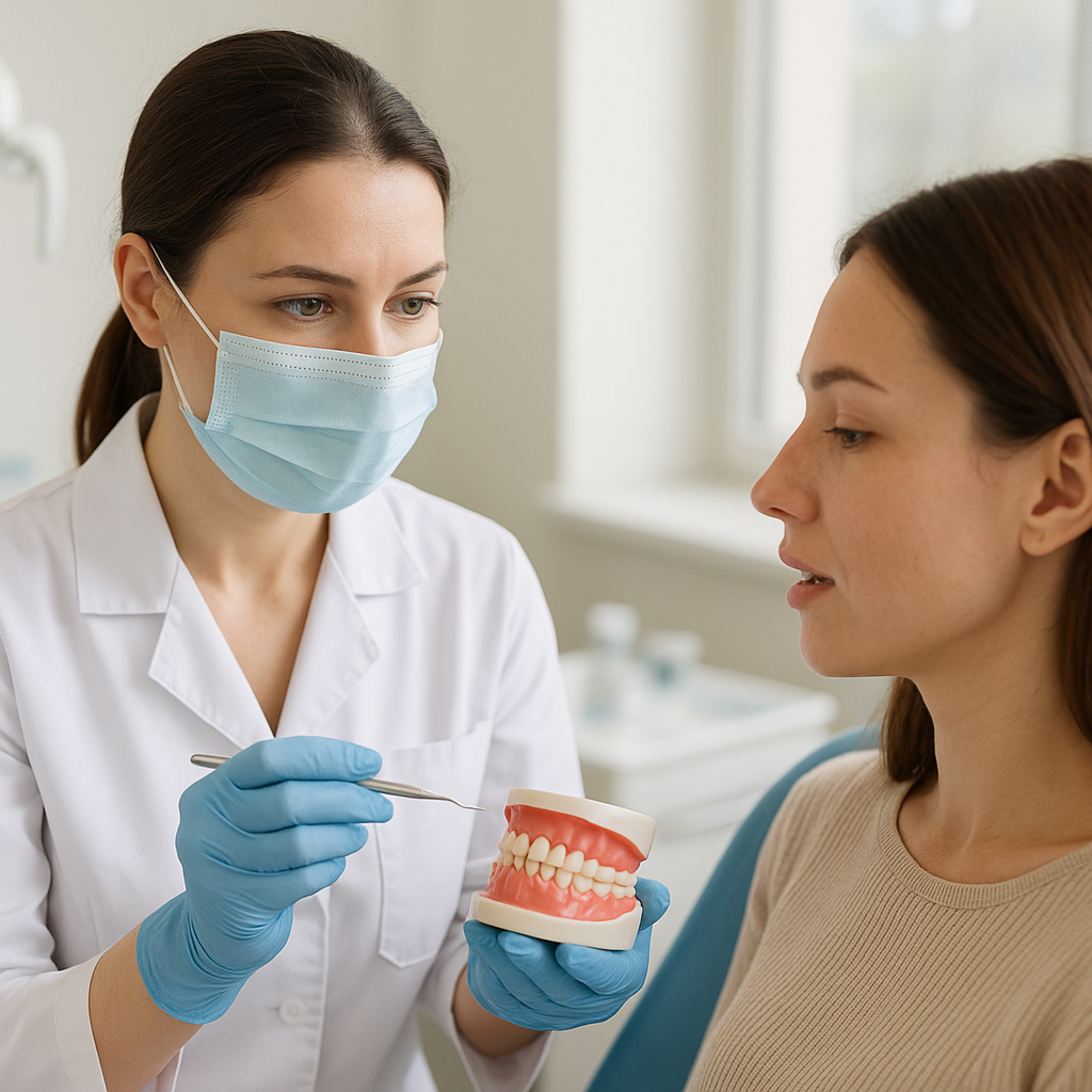 Konsultacja periodontologiczna dziąseł