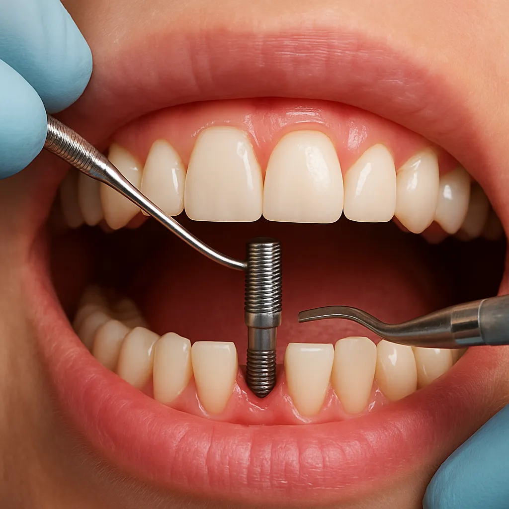 Implantacja natychmiastowa zęba