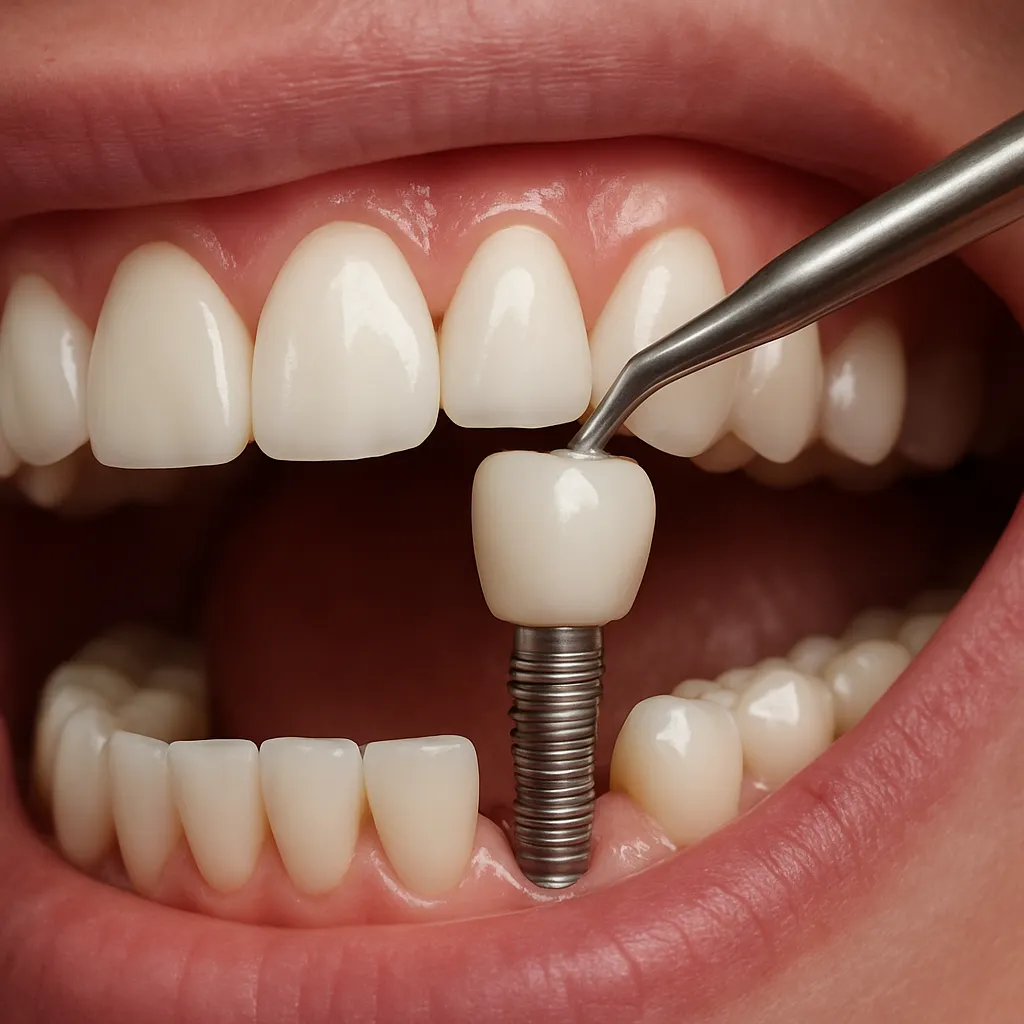 Odbudowa uzębienia implantami